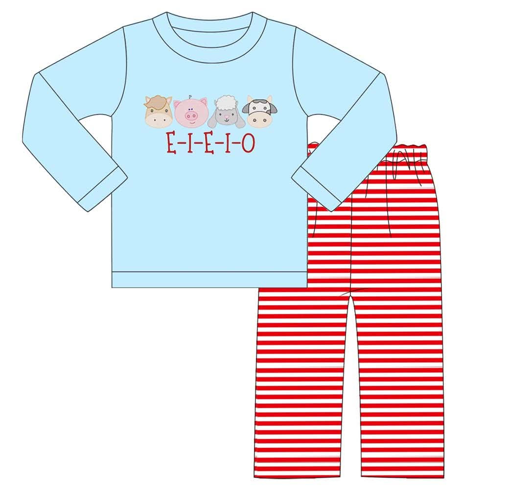 E-I-E-I-O Boys Pant Set