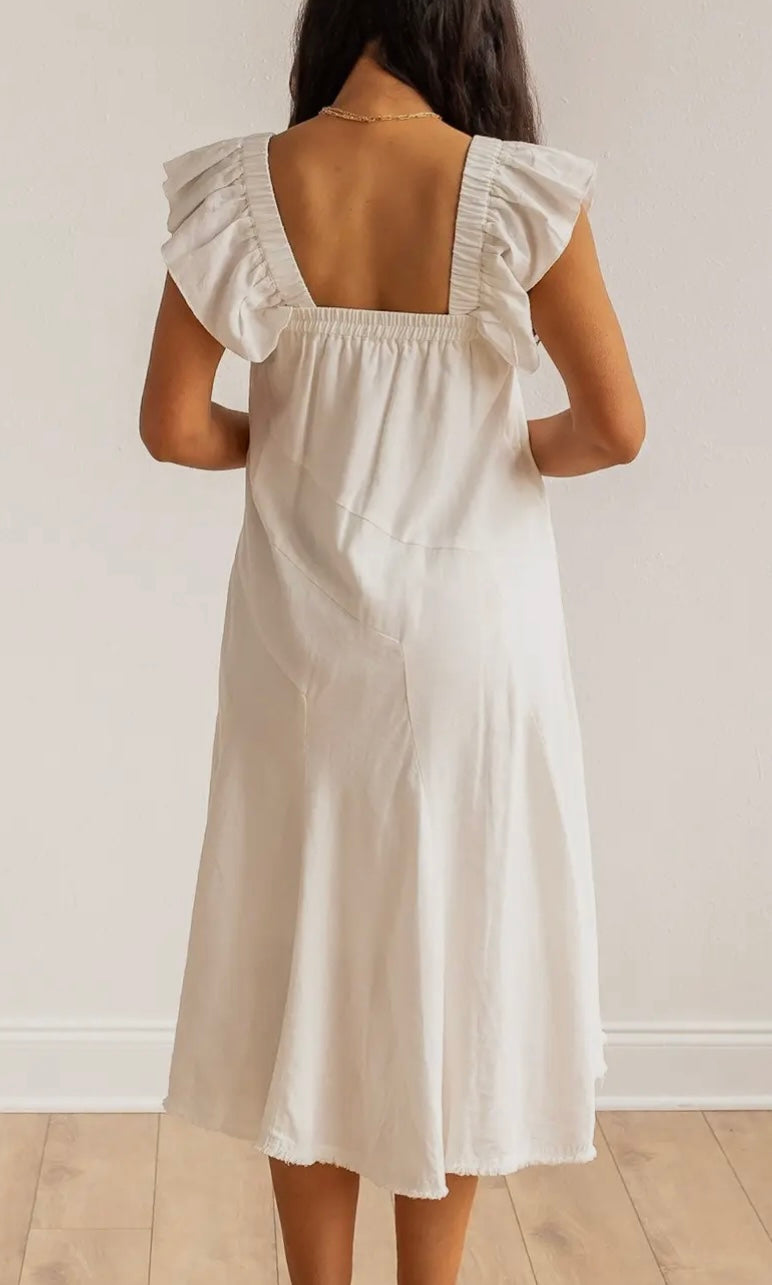 White Breezy Dress
