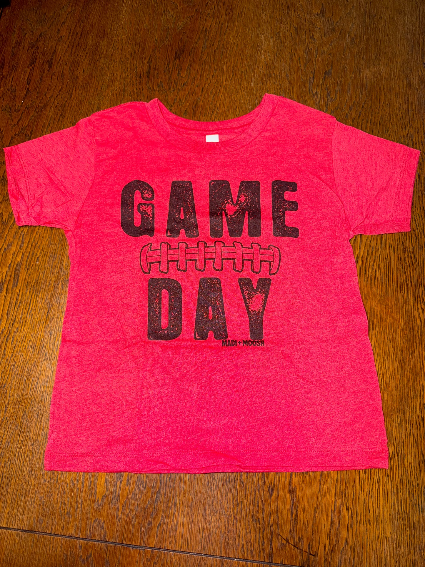 Red Game Day Tshirt