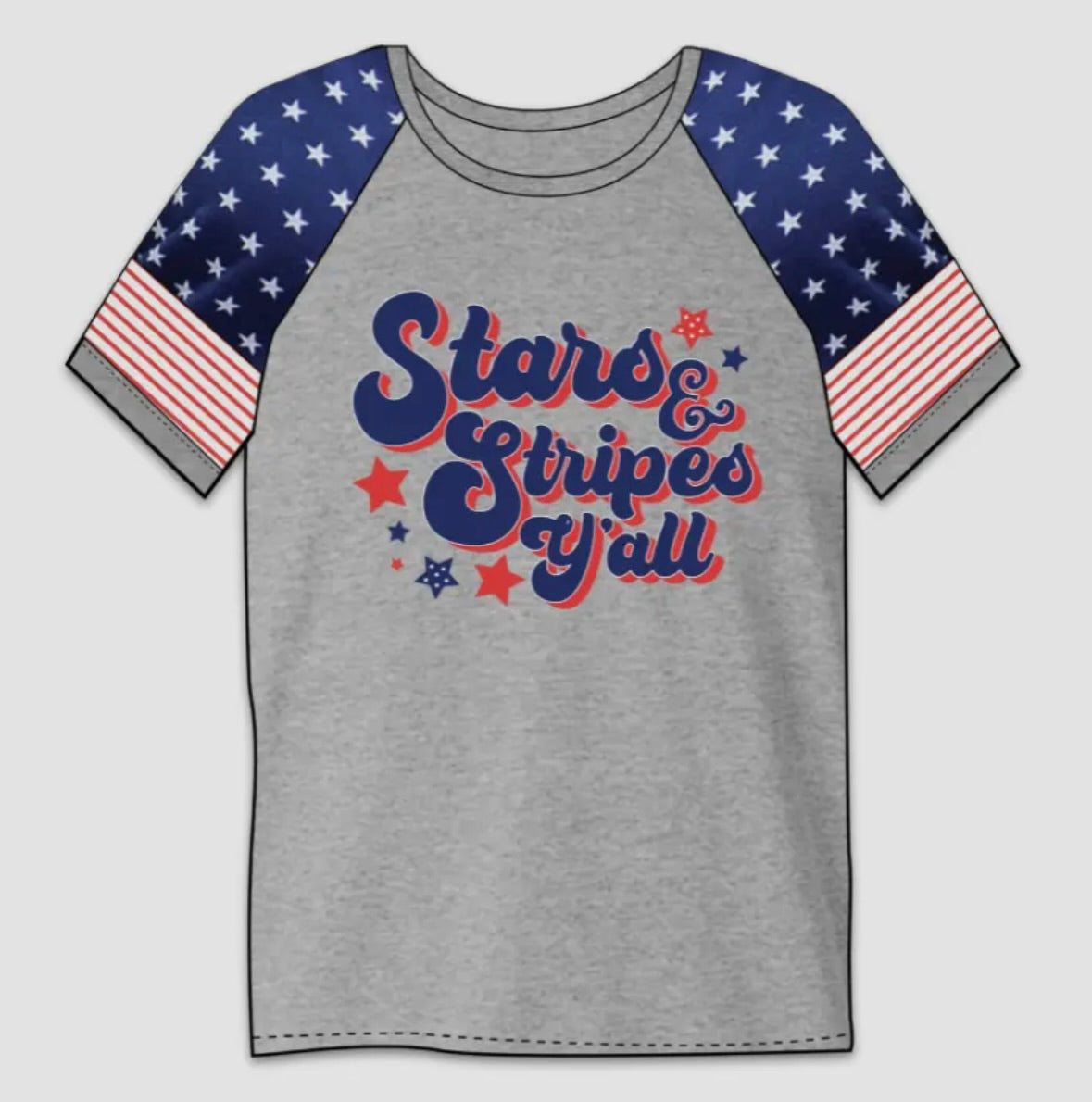 Stars & Stripes Yall Tshirt