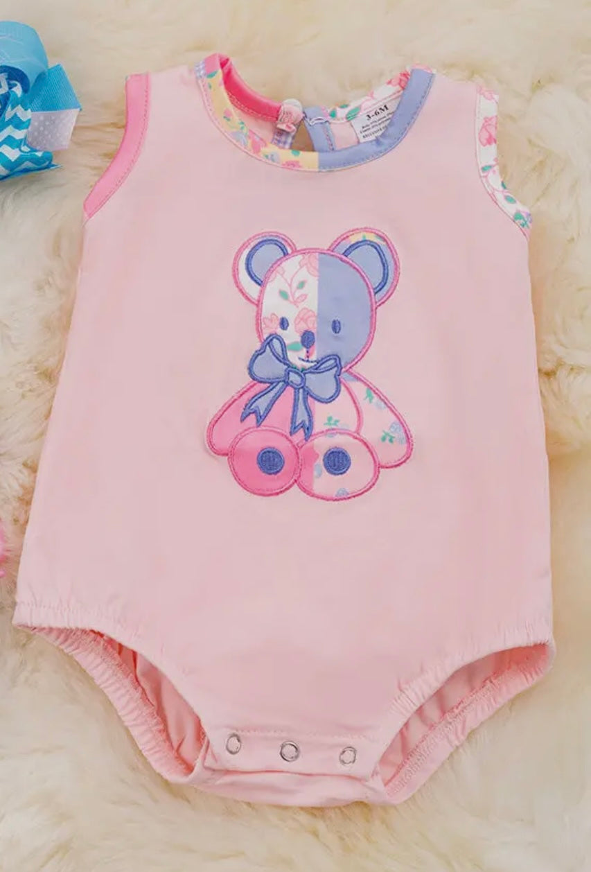 Light Pink Teddy Bear Bubble