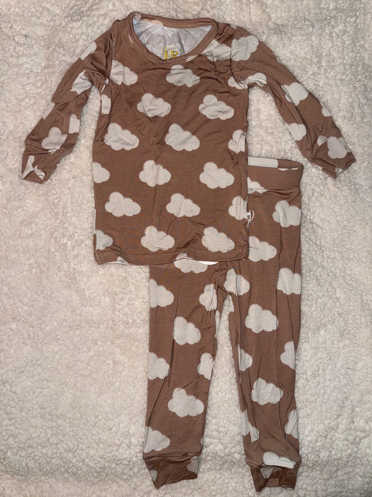 Dreary Cloudy Day Bamboo Pajama Set