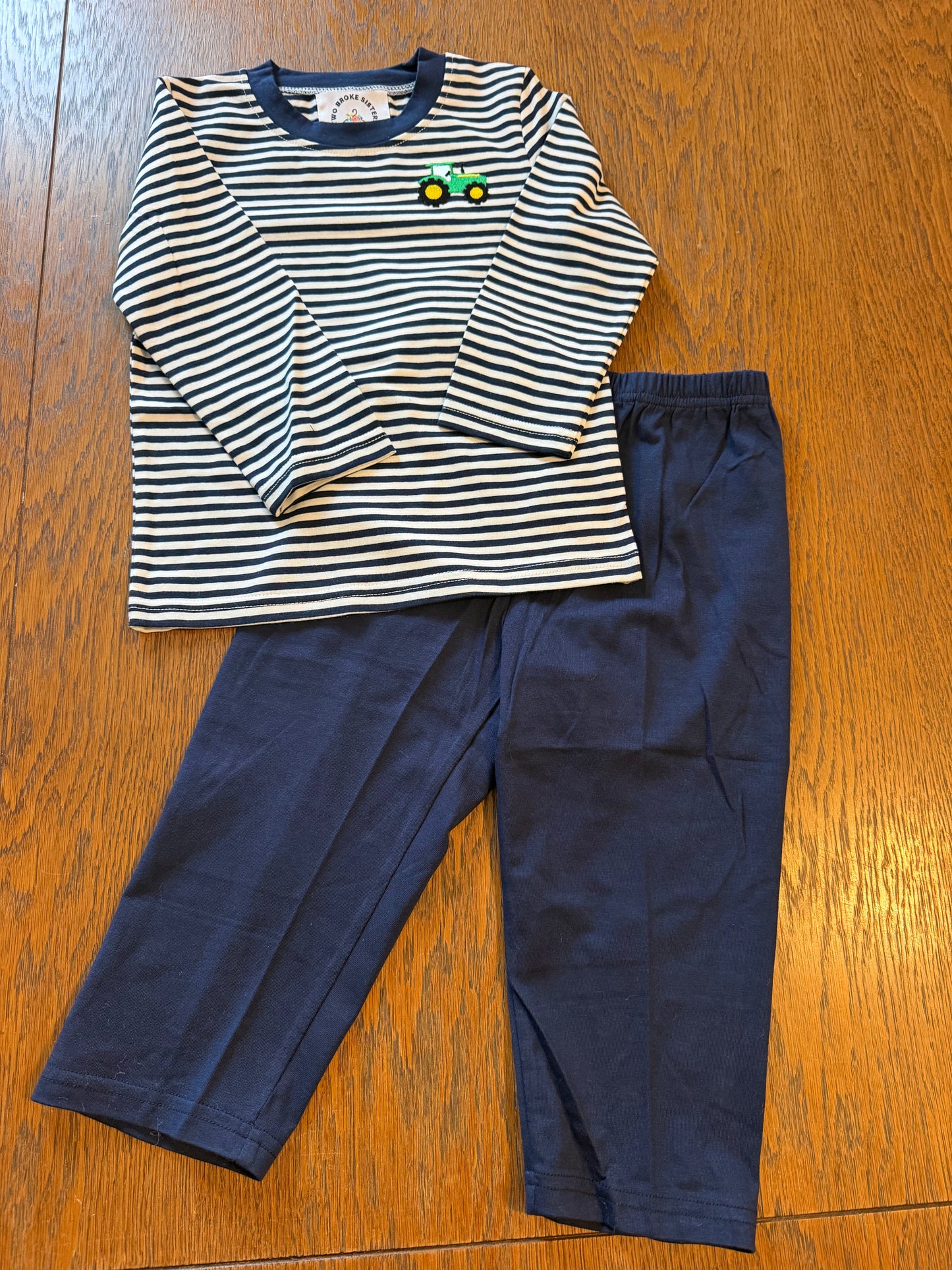 Stripe Tractor Winter Set
