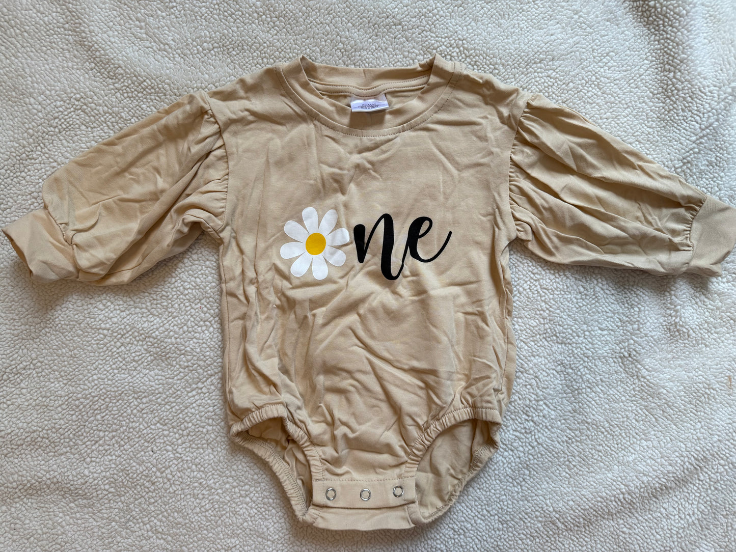 Daisy One Long Sleeve Bubble