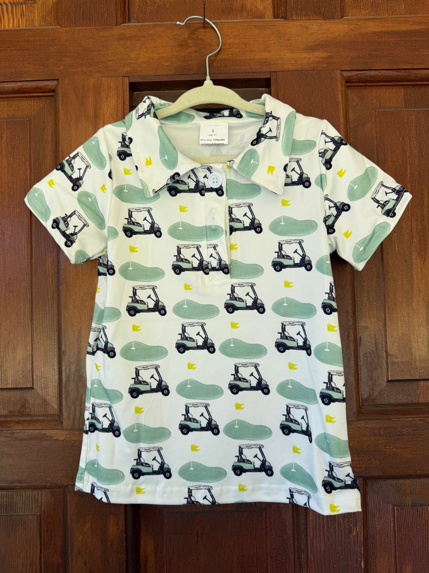 Boys Golf Collared Shirts