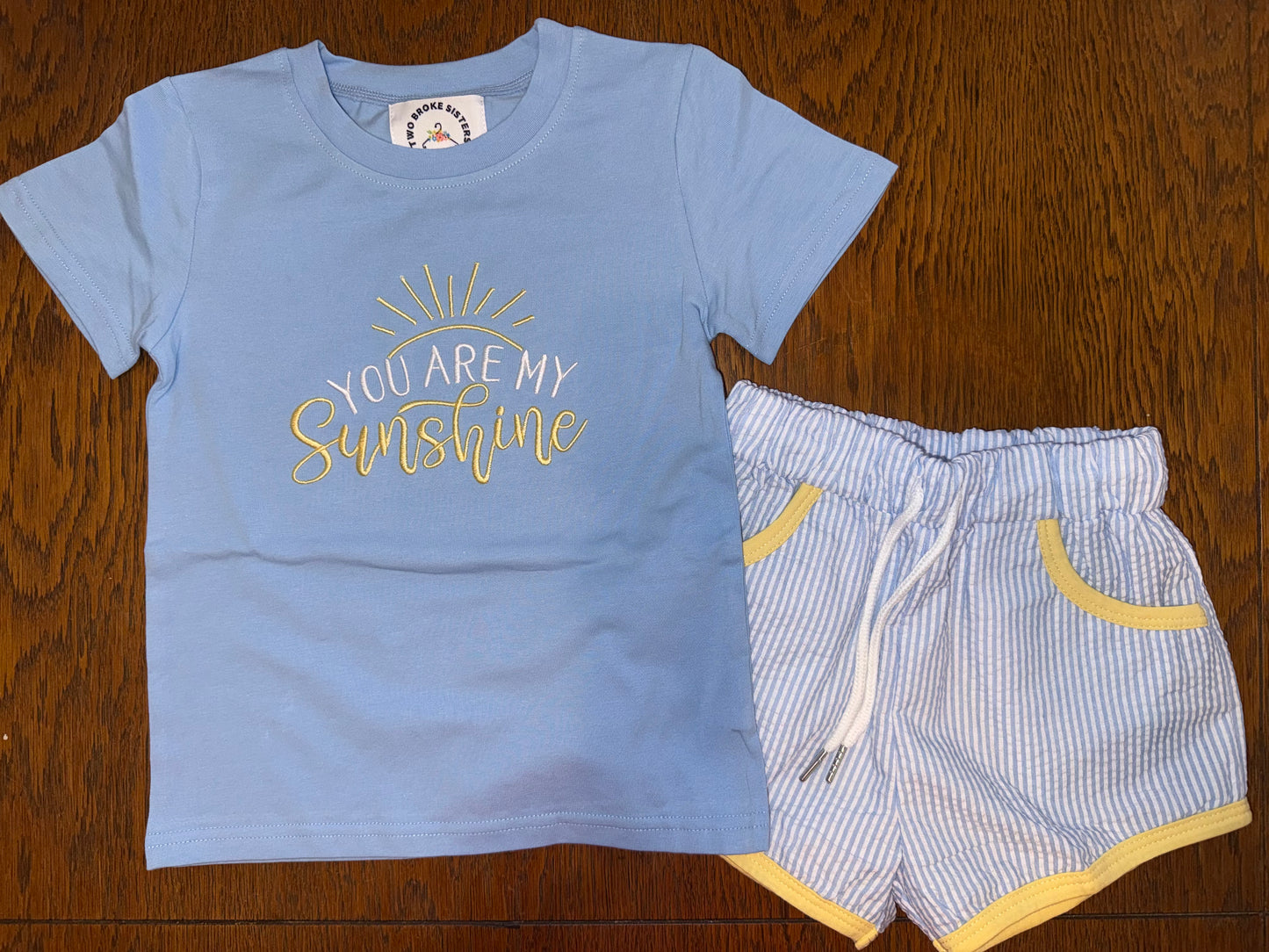 Bitty Dot & Stripe You Are My Sunshine