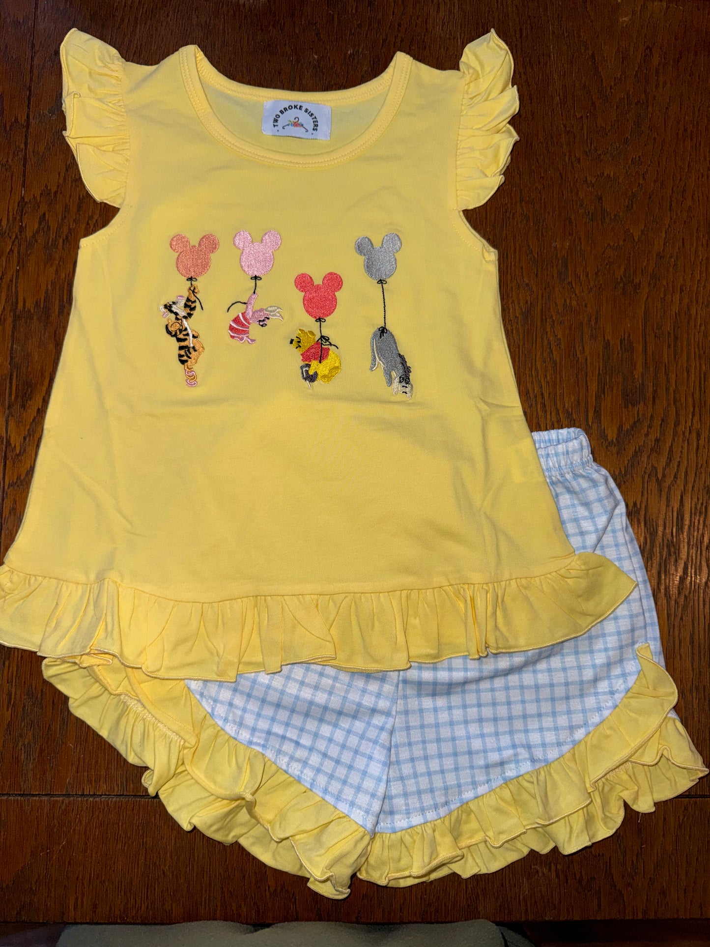 Yellow & Blue Winnie and Friends