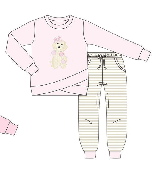 Golden Pup Hearts Set