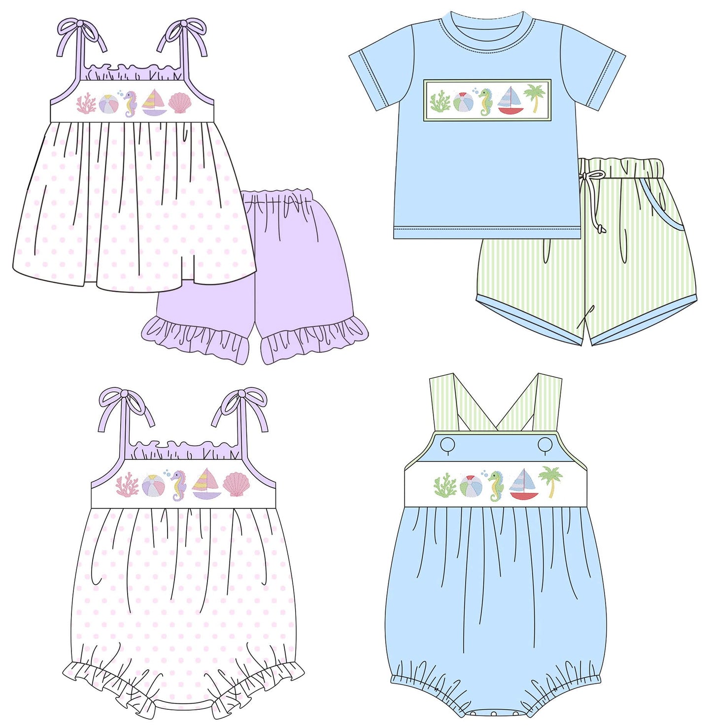 Pastel Best Beach Items