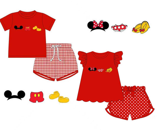 Red MM Accessories Set