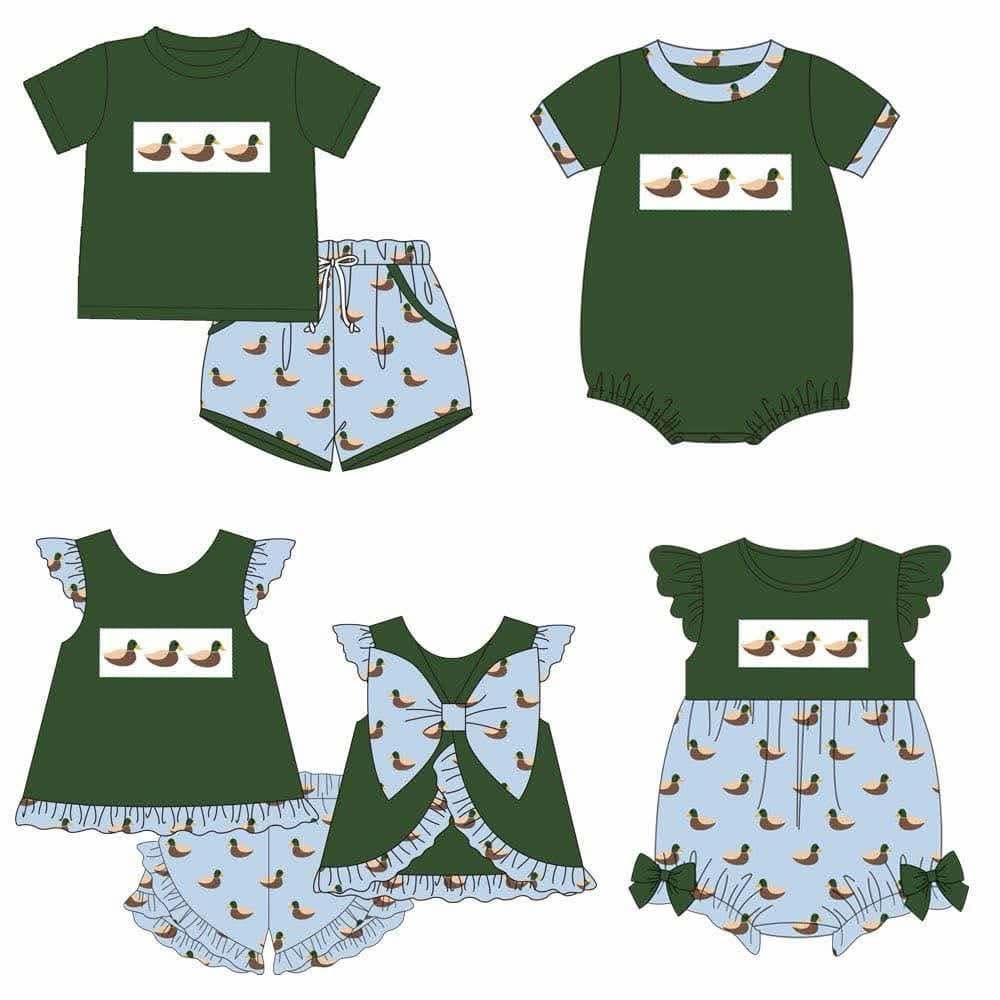 Dark Green & Blue Mallards