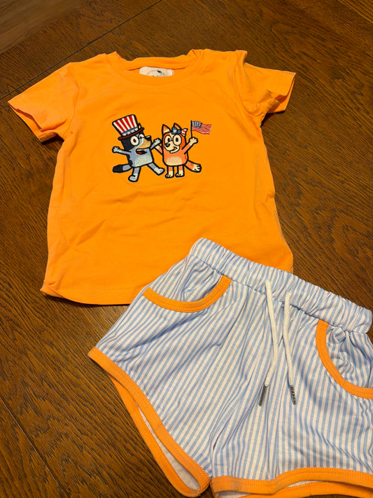 Let Freedom Ring Short Set