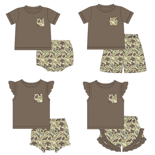 Camo & Brown
