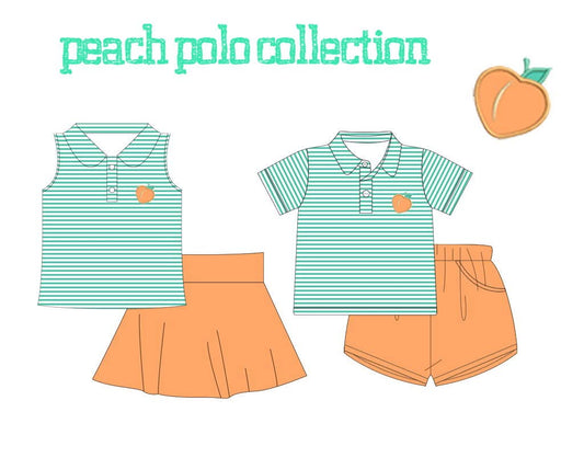 Peach Polo Collection