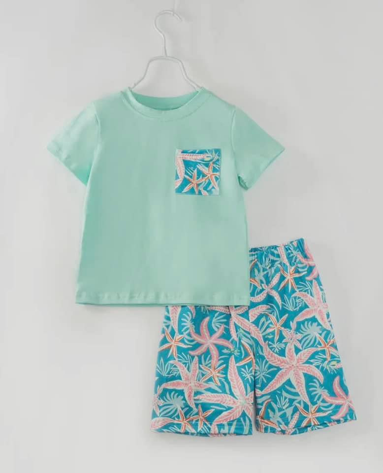 Starfish Short Set