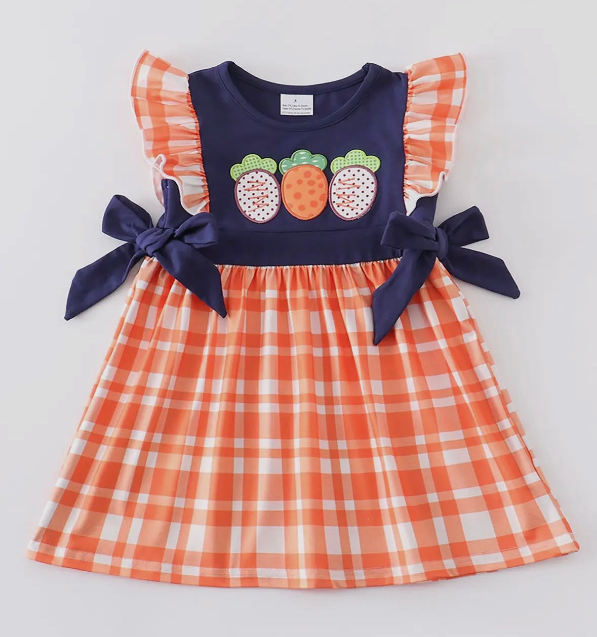 Blue & Orange Easter Dress