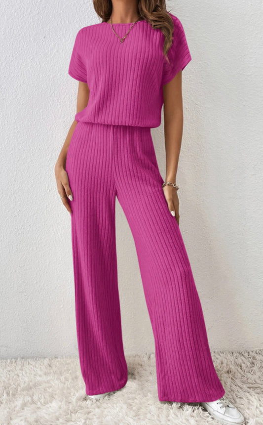 Fuchsia Jumpsuit