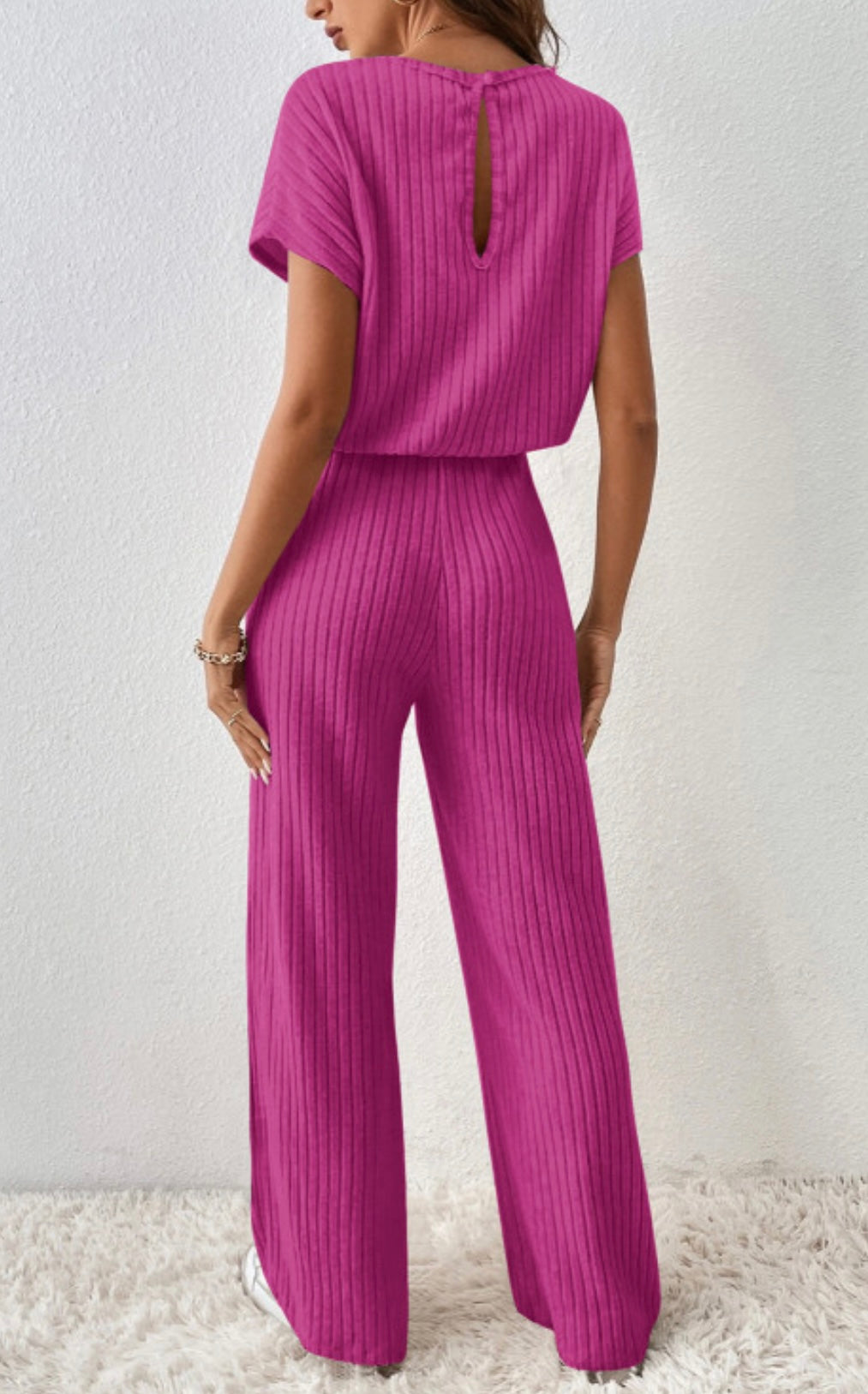 Fuchsia Jumpsuit