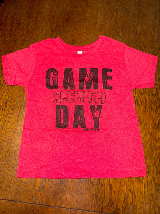 Red Game Day Tshirt