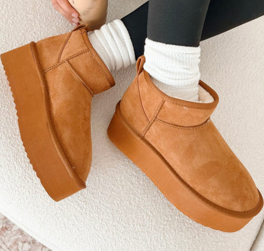 Platform Bootie Slipper