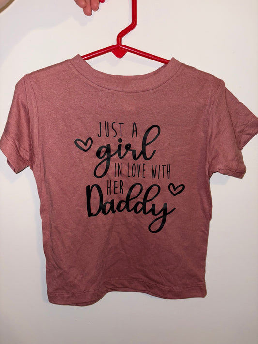 A Girl in Love with Her Daddy TShirt