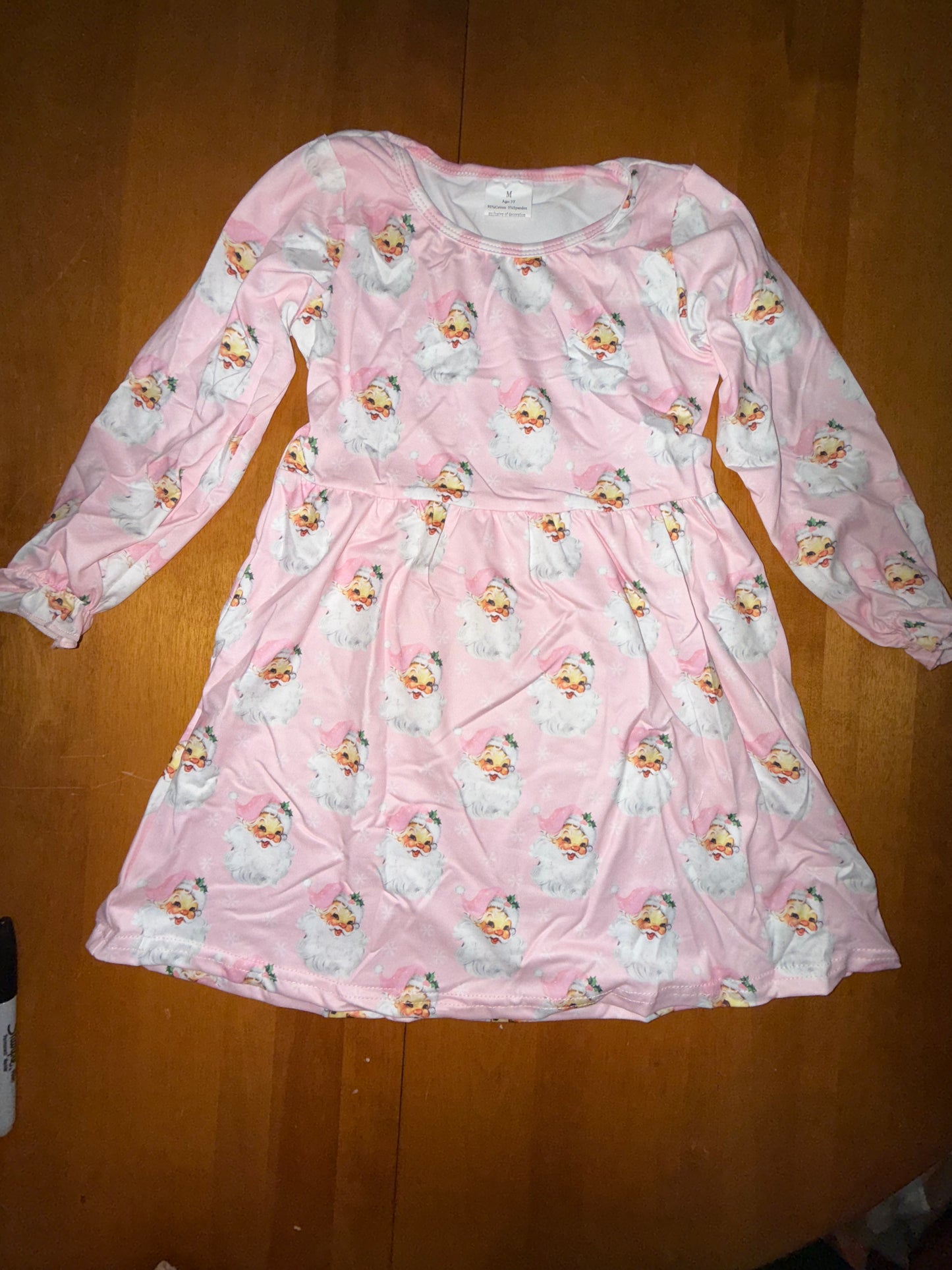Pink Santa Dress