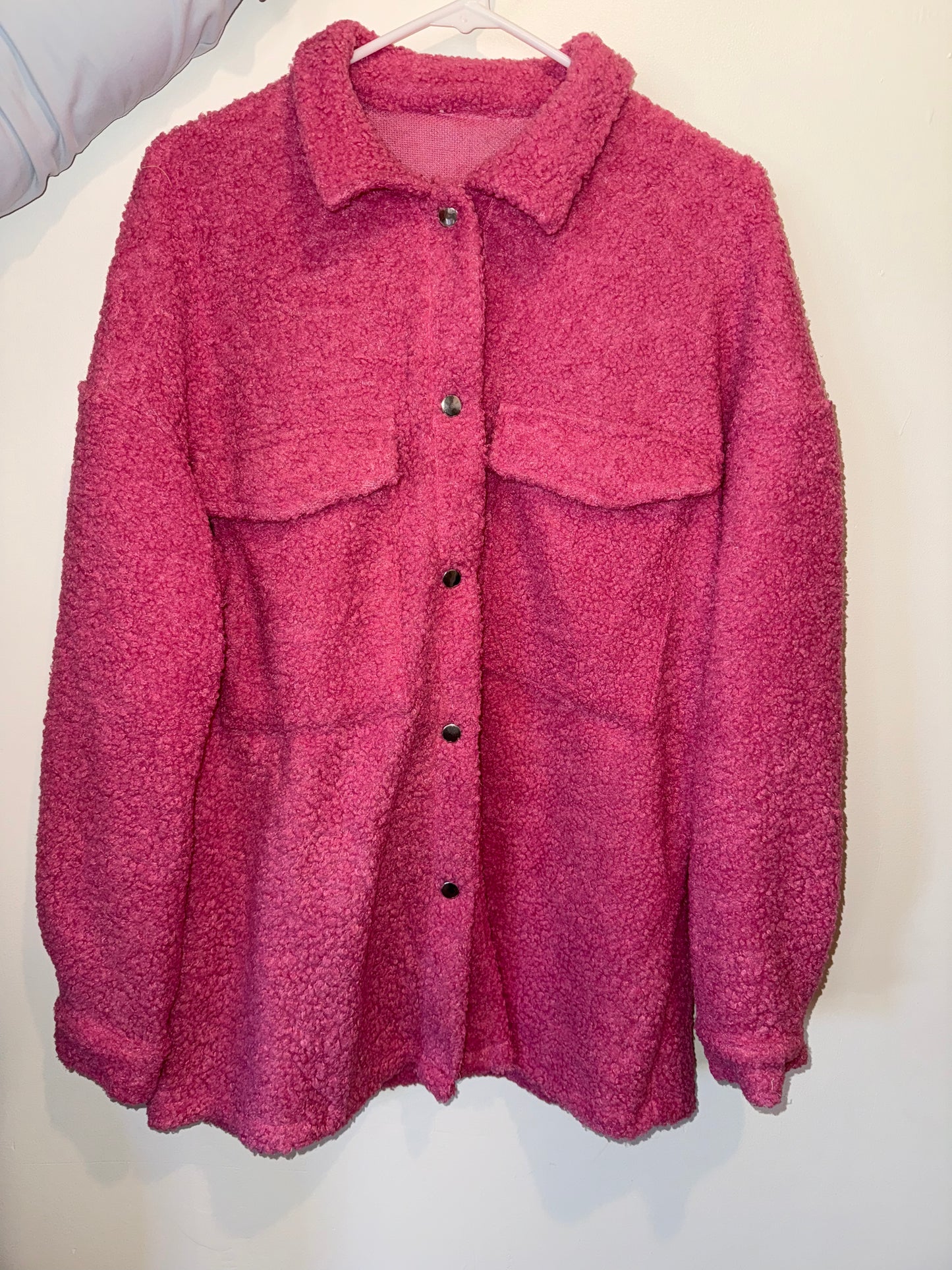 Pink Shacket