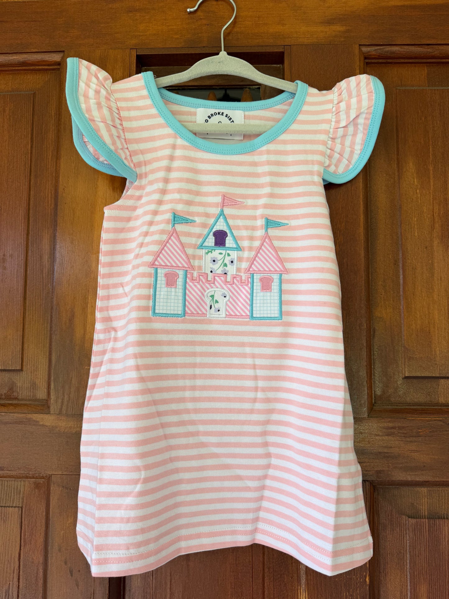 Pink Stripe Magical Castle