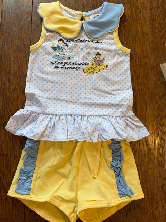 "I want adventure" Short Set