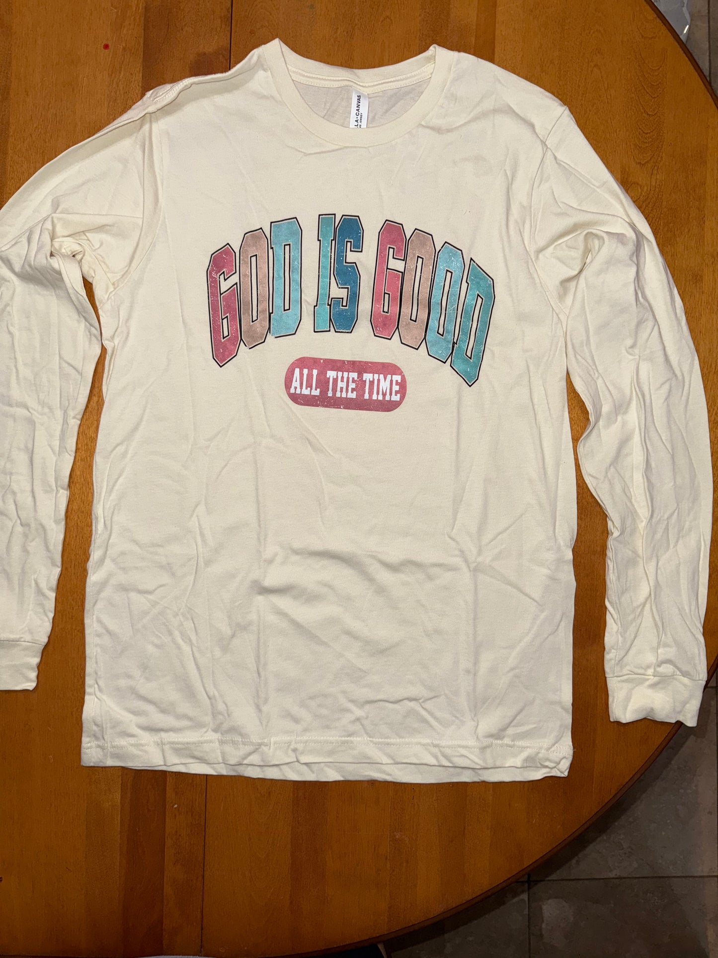 God Is Good Long Sleeve Tshirt