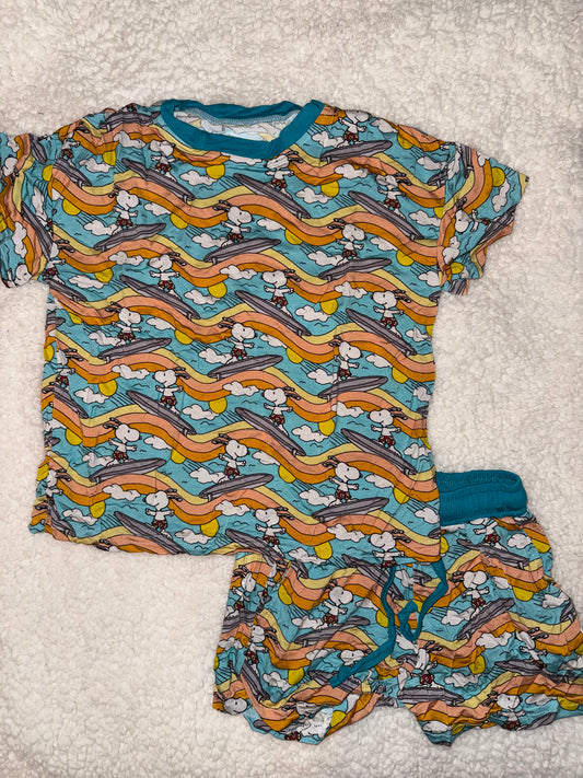 Surfin with Snoop Bamboo Short Set