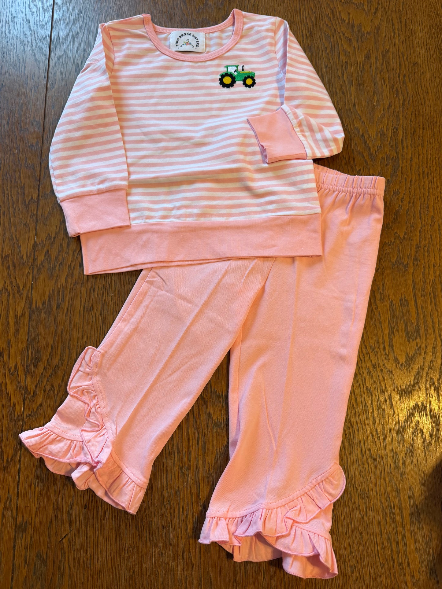 Stripe Tractor Winter Set