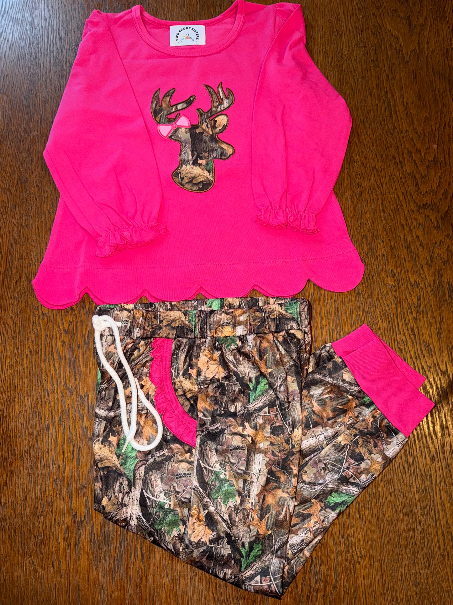 Camo Deer Sibling Pant Set