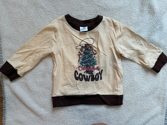Christmas Cowboy Sweatshirt