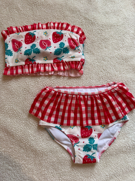 Strawberries 2 Piece Swimsuit