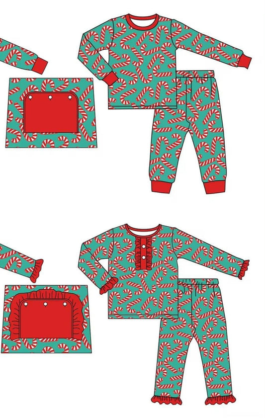 Candy Cane Pajamas