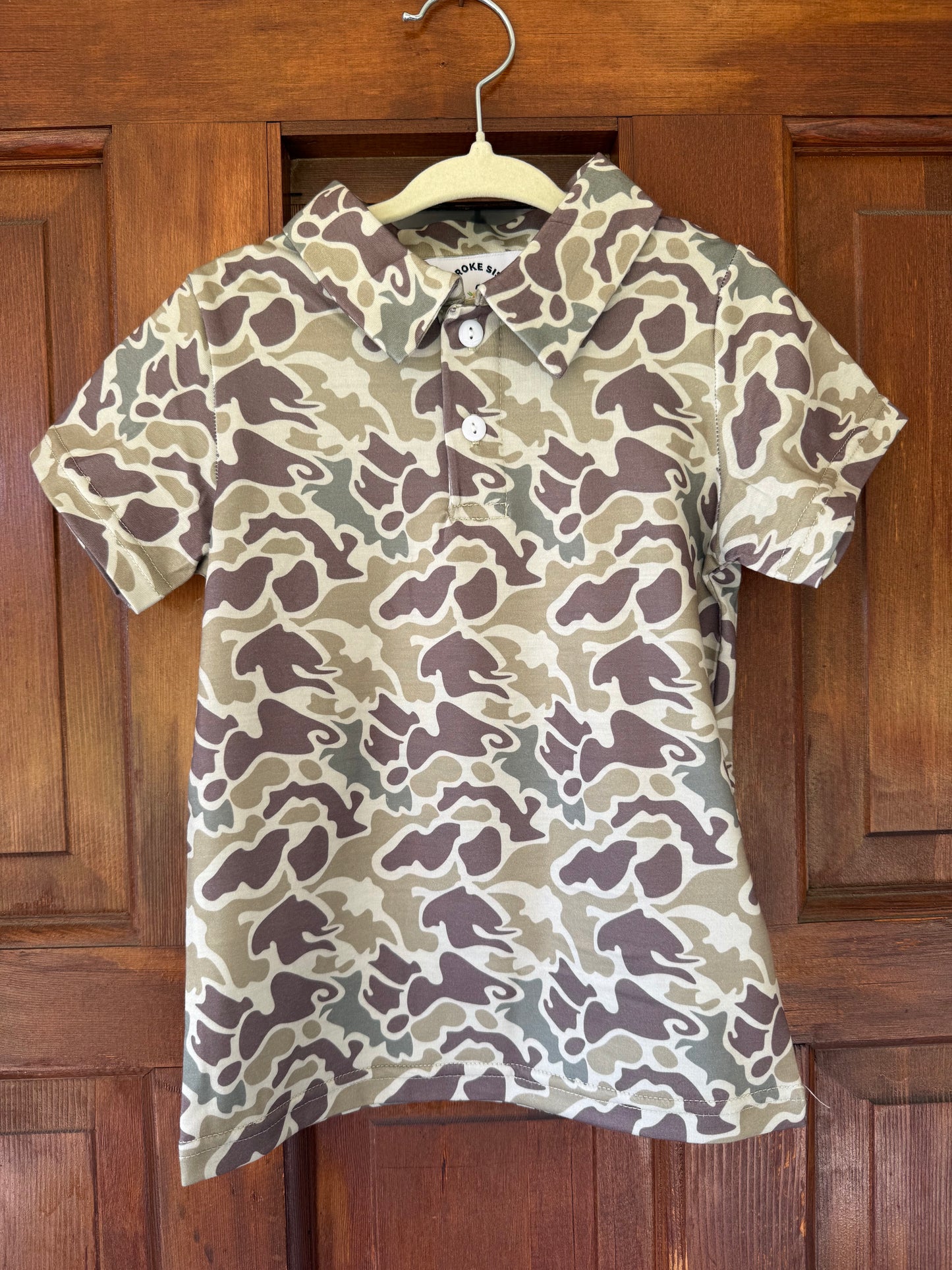 Boys Spring Camo Shirts