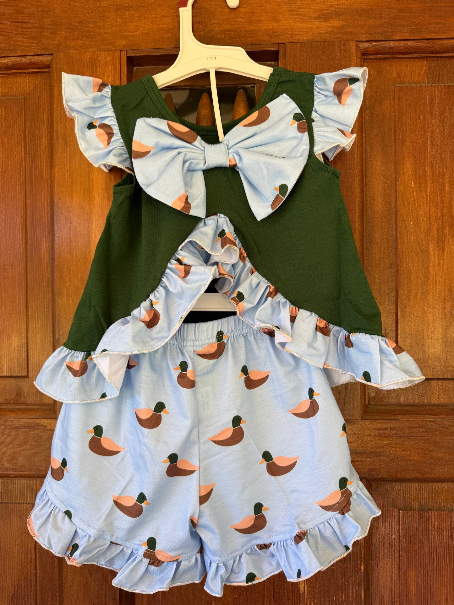 Dark Green & Blue Mallards