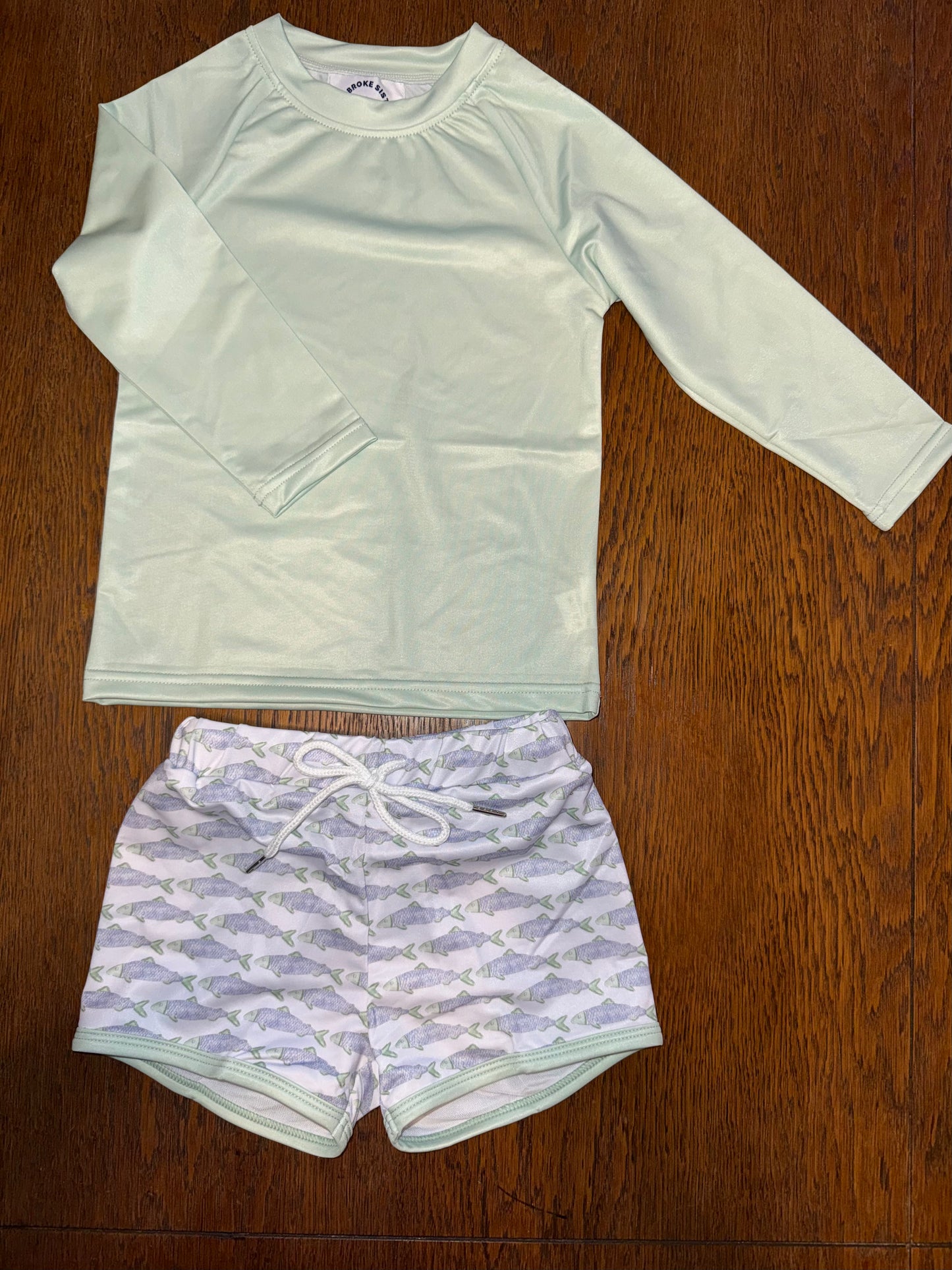 Light Green Fish Swim
