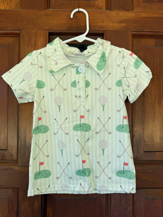 Boys Golf Collared Shirts