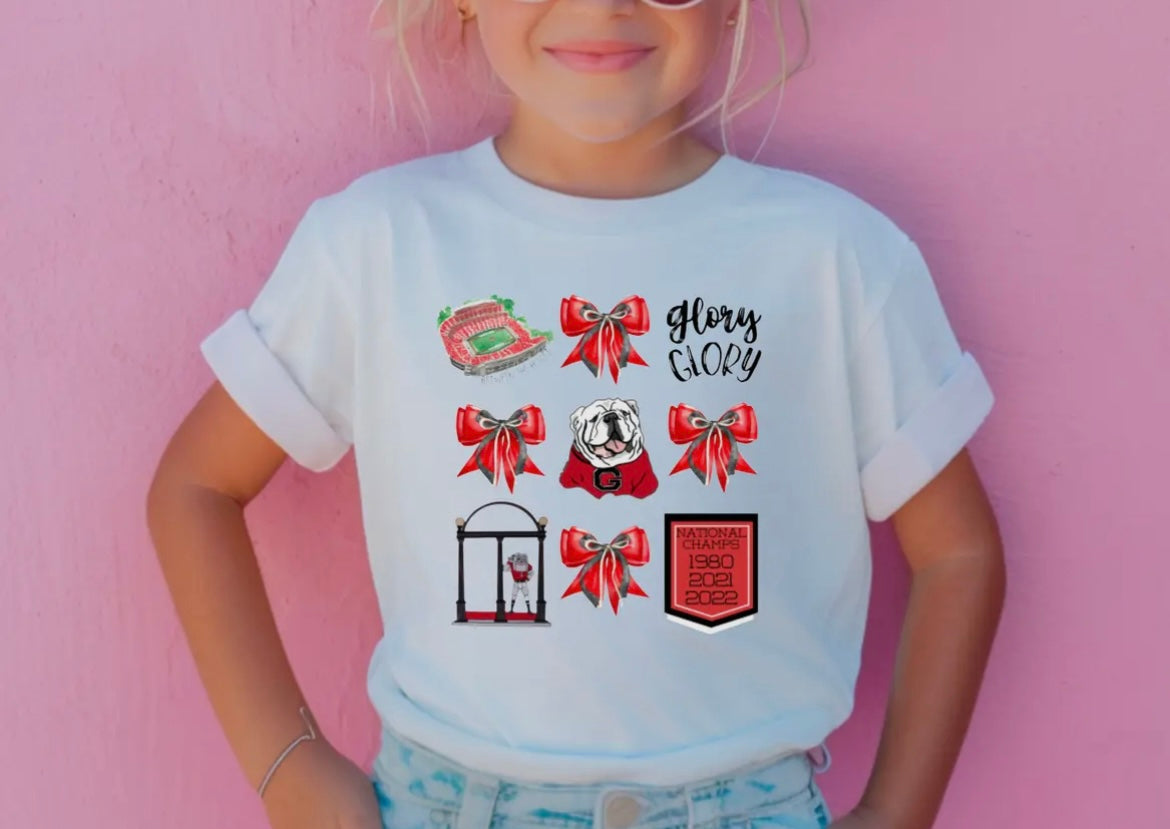 UGA toddler tee