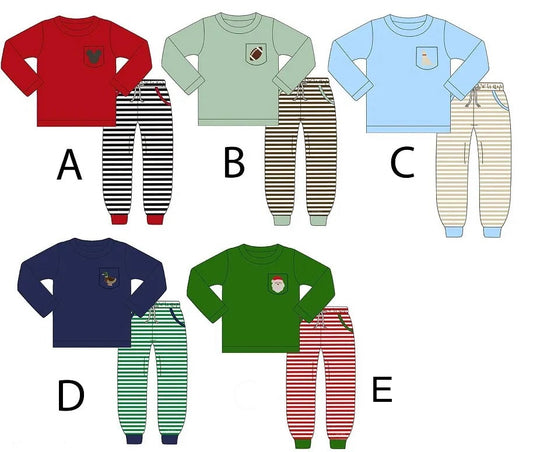 Boys Winter Basics Pant Sets