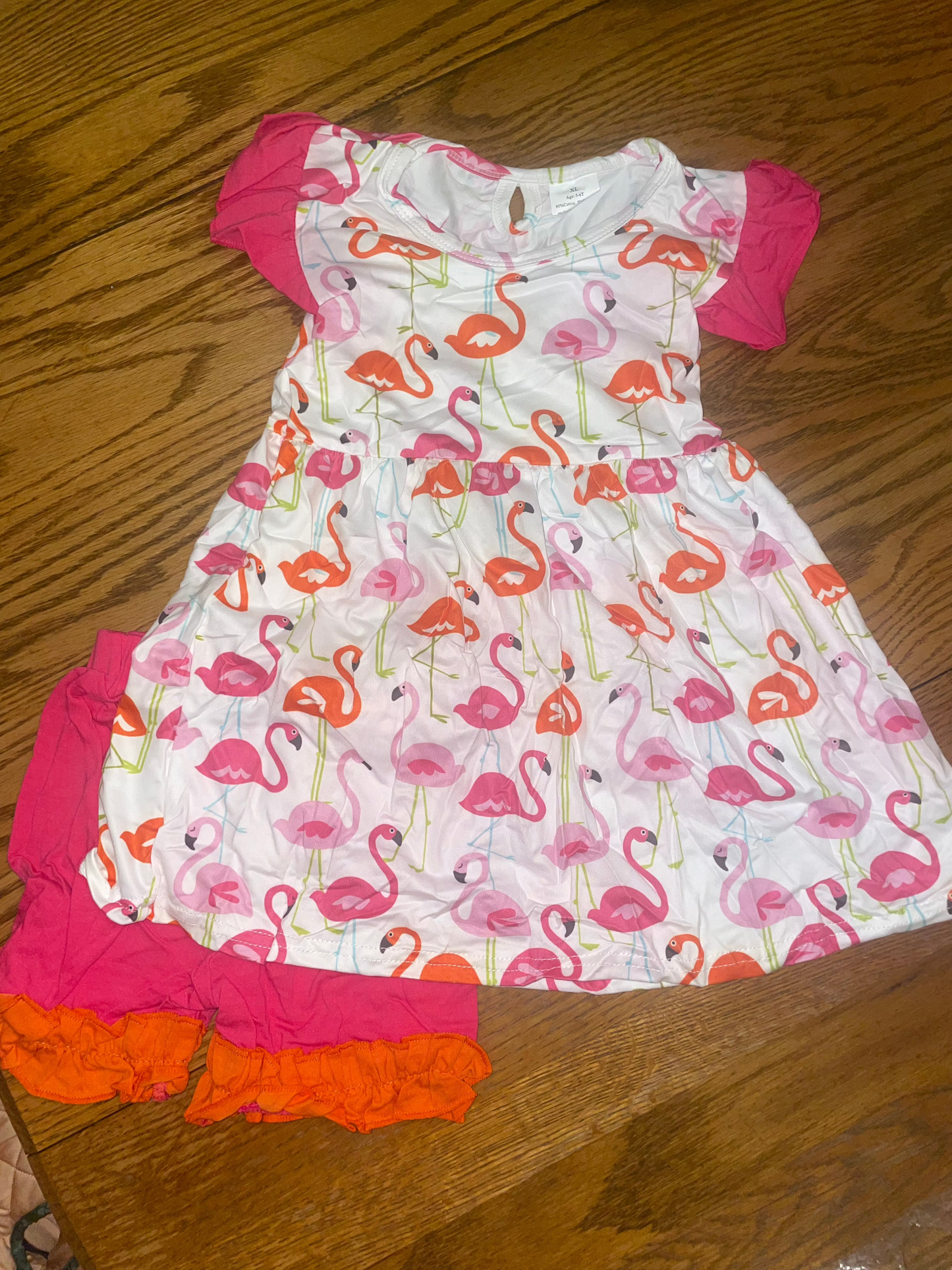 Flamingo Short Set