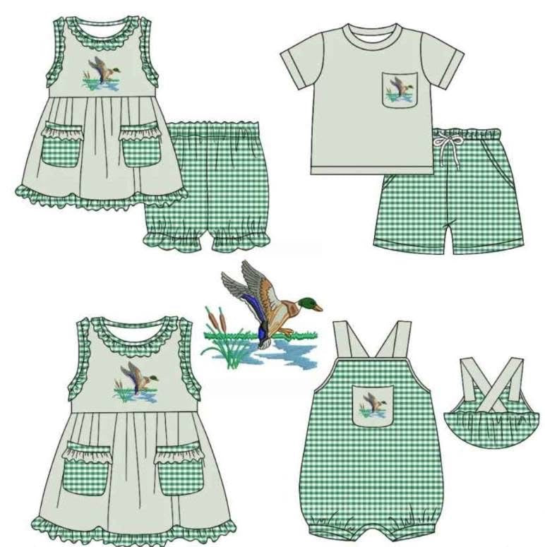 Plaid Mallard Sets