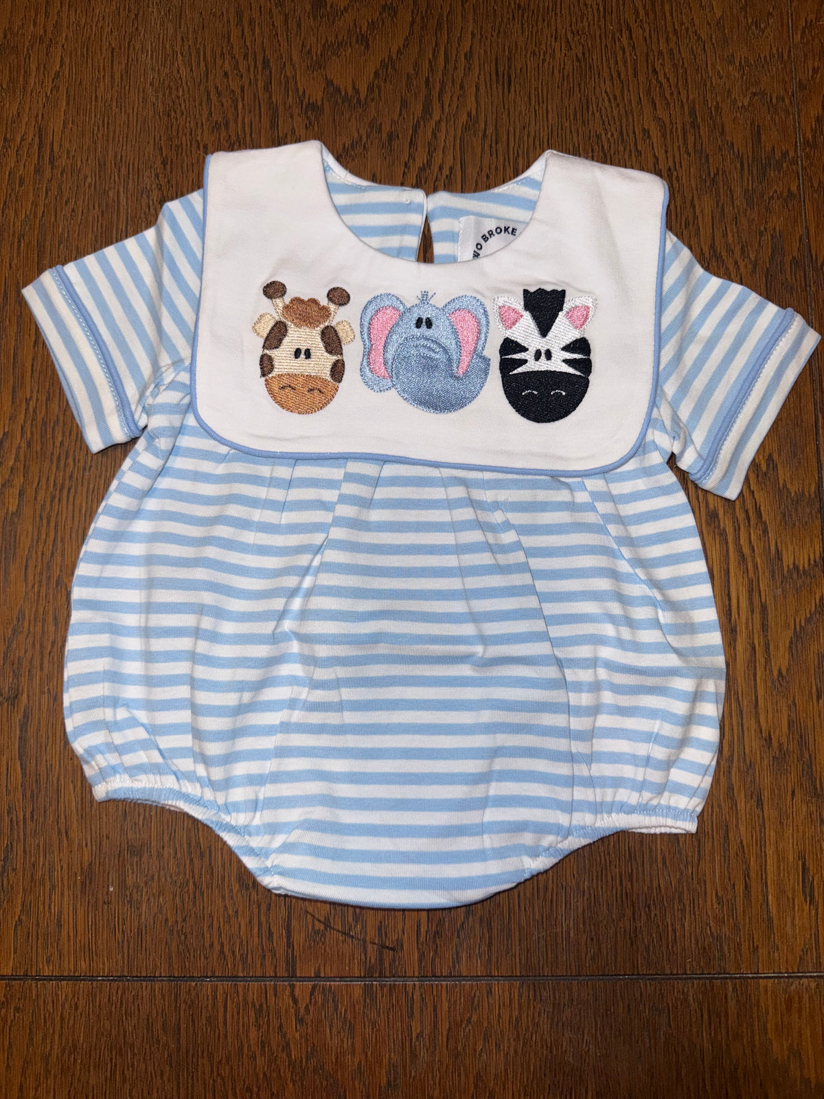 Stripe Zoo Animals Bubble