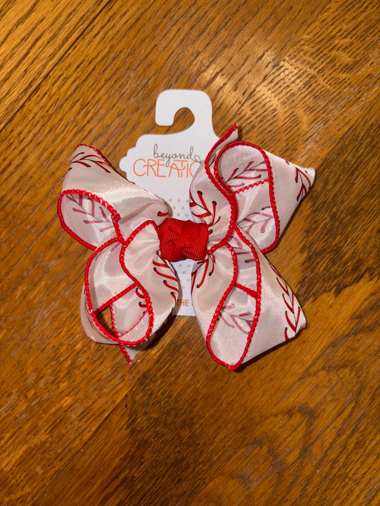 Baseball Bow - 4.5in