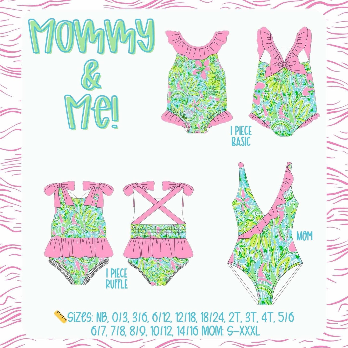 Mommy & Me Lilly Inspired Swim