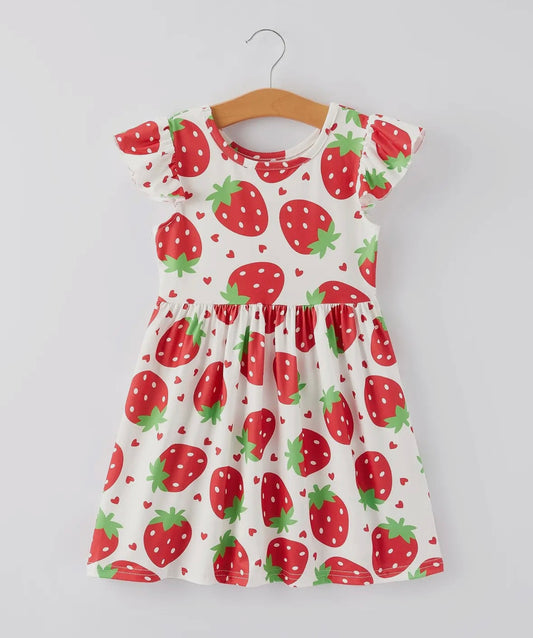 Strawberries Play Dress